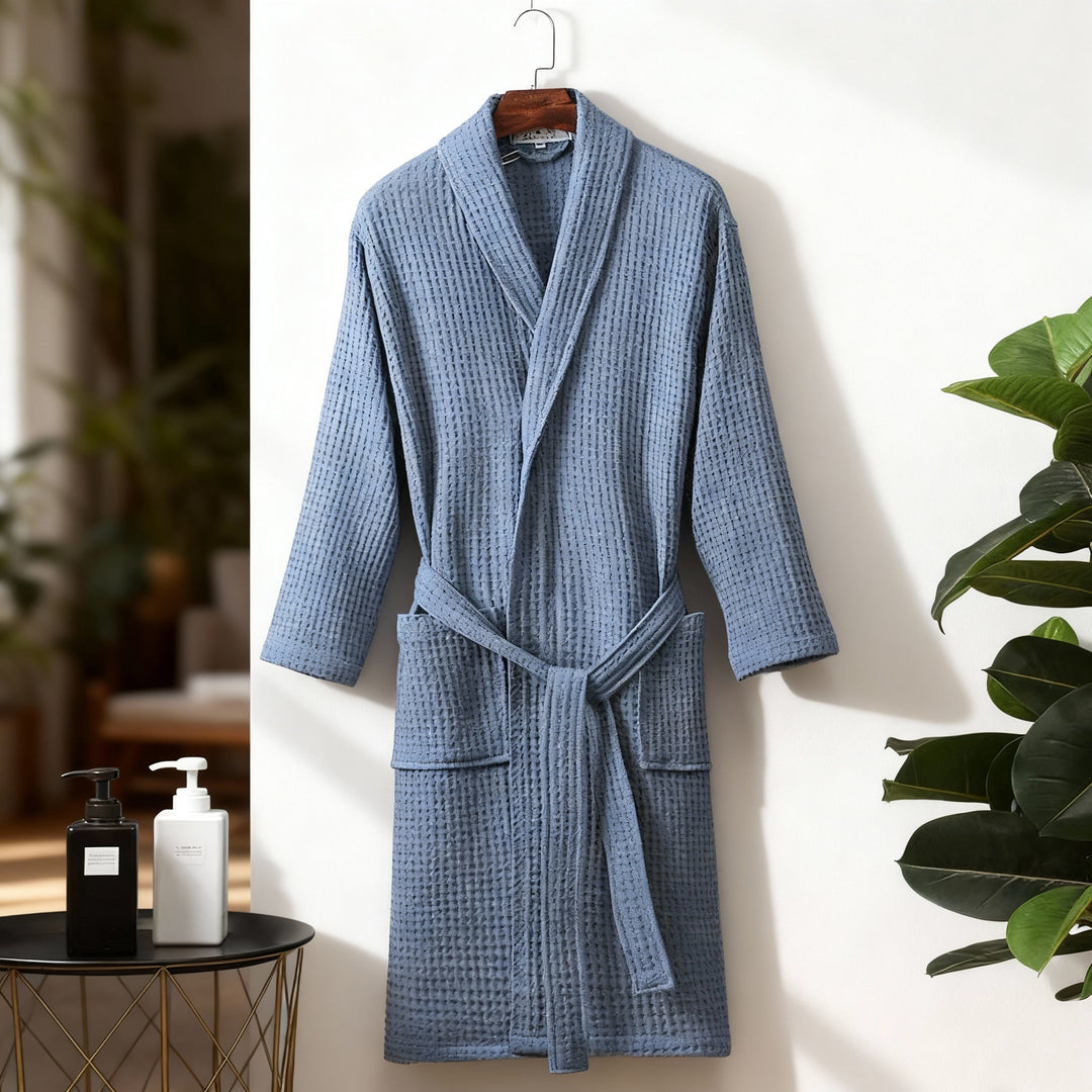 Elizabeth | Women’s Spring Waffle Lounge Robe