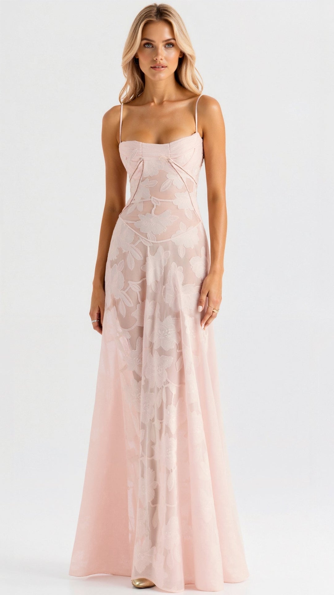 Gabriella | Women Wedding Guest Bustier Maxi Dress