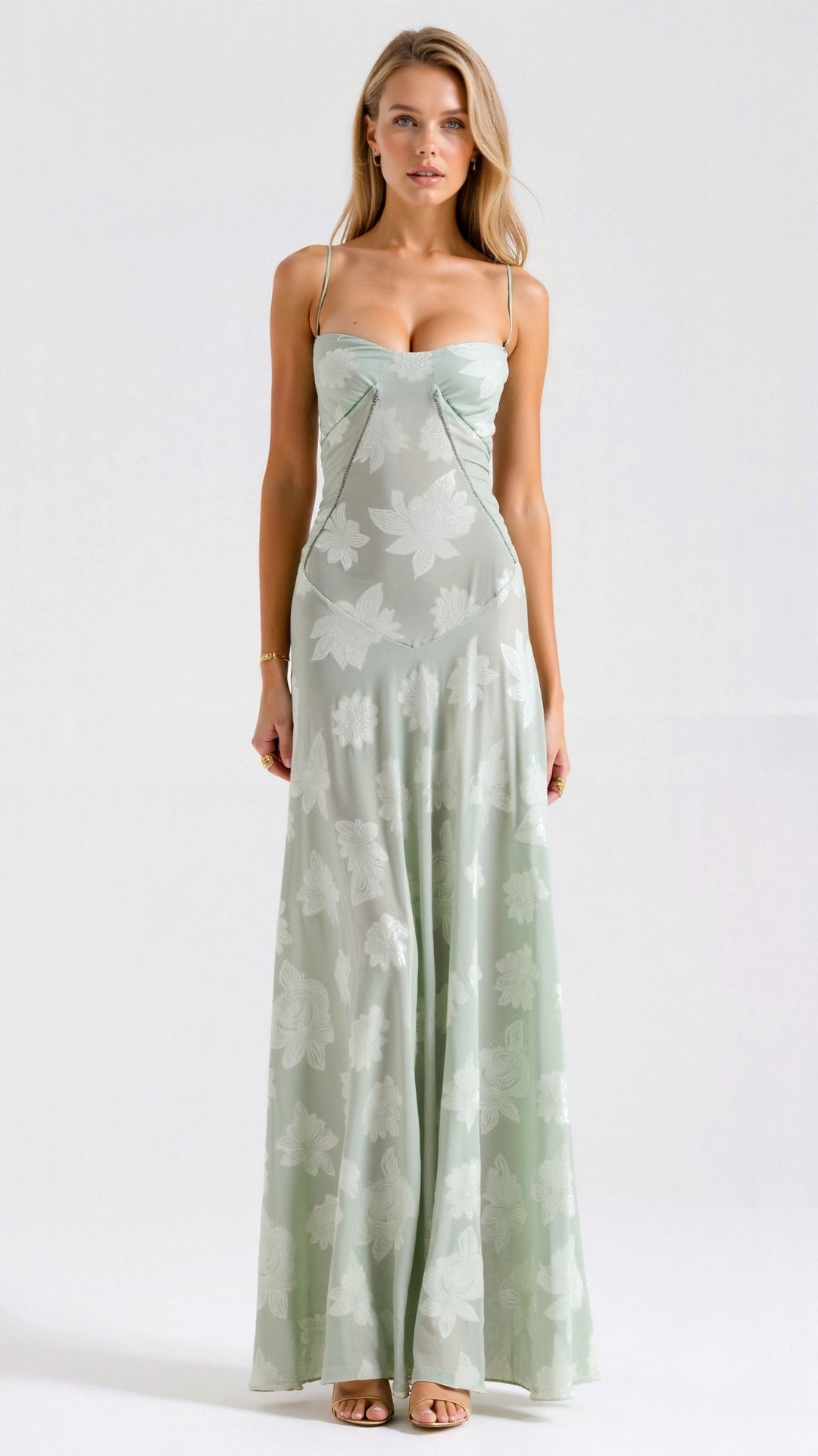 Gabriella | Women Wedding Guest Bustier Maxi Dress