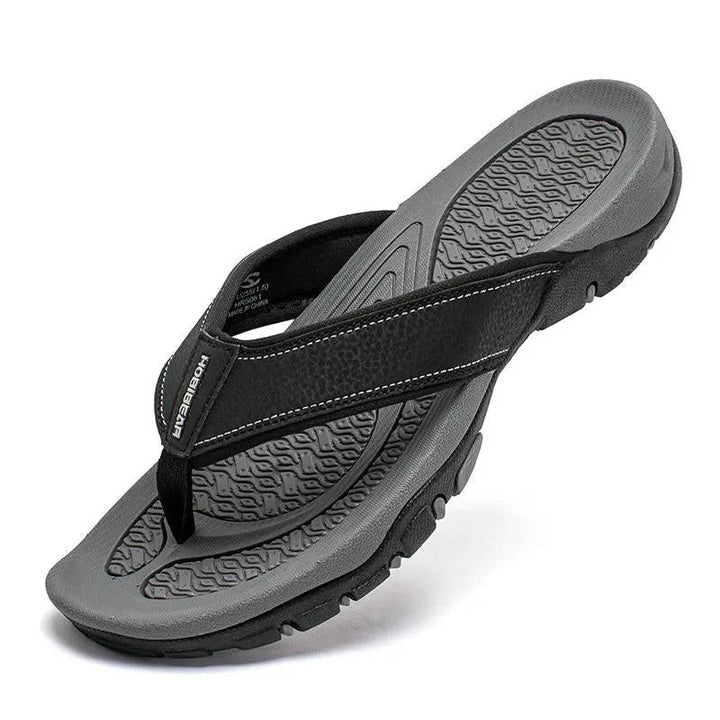 Men's Athletic Flip Flops With Orthopedic Arch Support