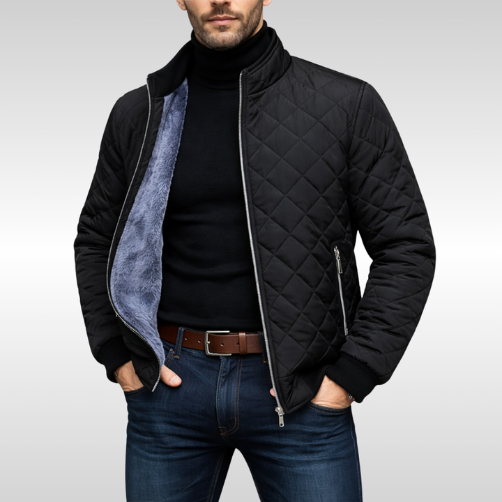Hayed Quilted Jacket With Reliabe Warmth