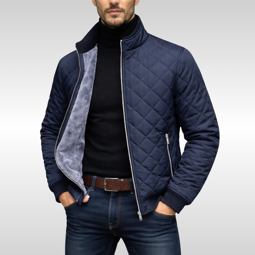 Hayed Quilted Jacket With Reliabe Warmth