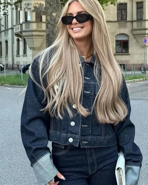 Nancy | Women’s Spring Cropped Jacket Pants Set