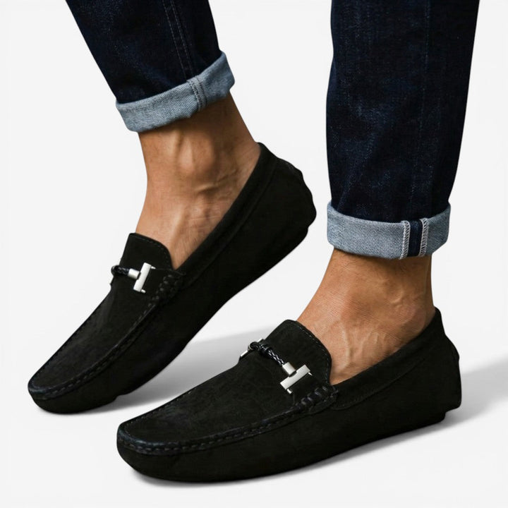 Men’s Breathable Slip-On Loafers for Summer Walking