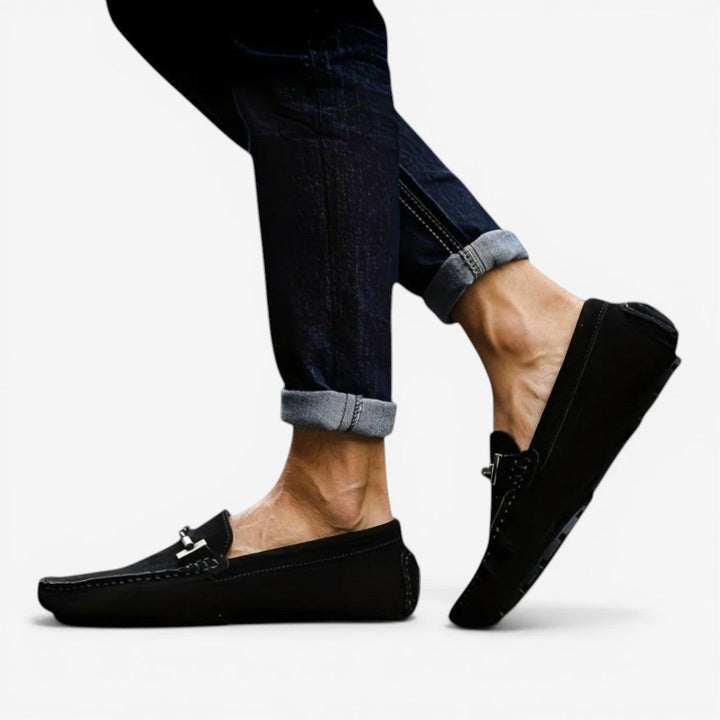 Men’s Breathable Slip-On Loafers for Summer Walking