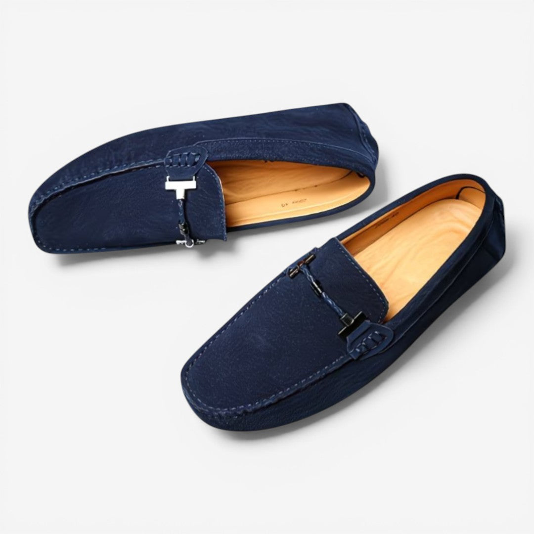 Men’s Breathable Slip-On Loafers for Summer Walking