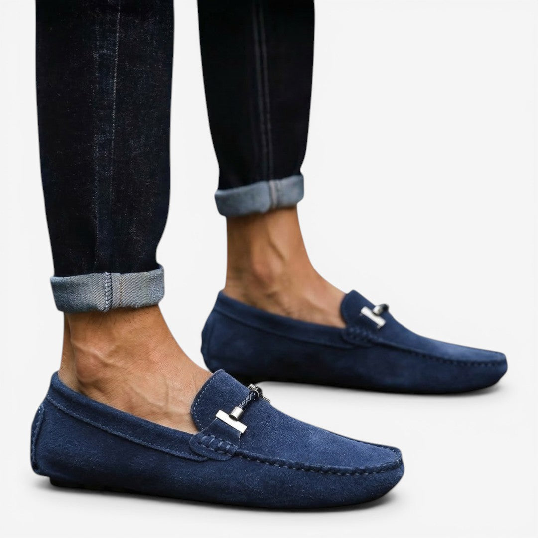 Men’s Breathable Slip-On Loafers for Summer Walking