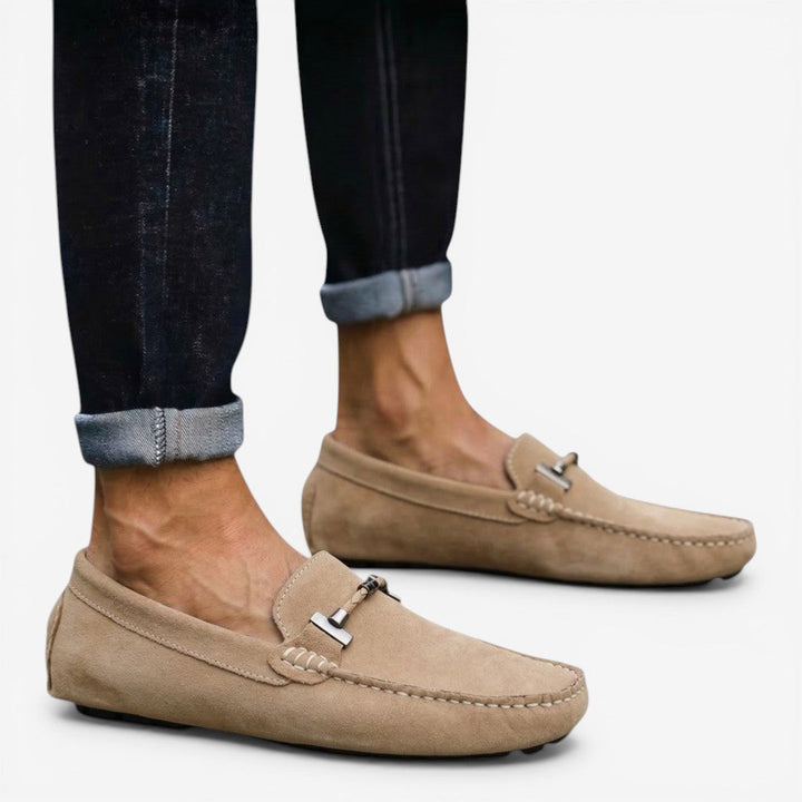 Men’s Breathable Slip-On Loafers for Summer Walking