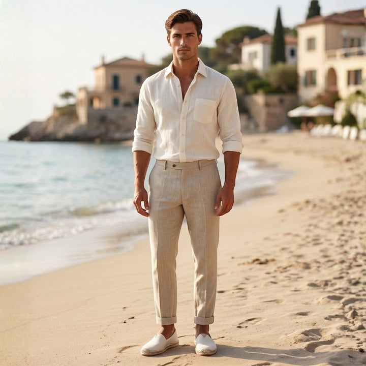Men’s Comfortable Slip-On Loafers for Beach and Casual Wear