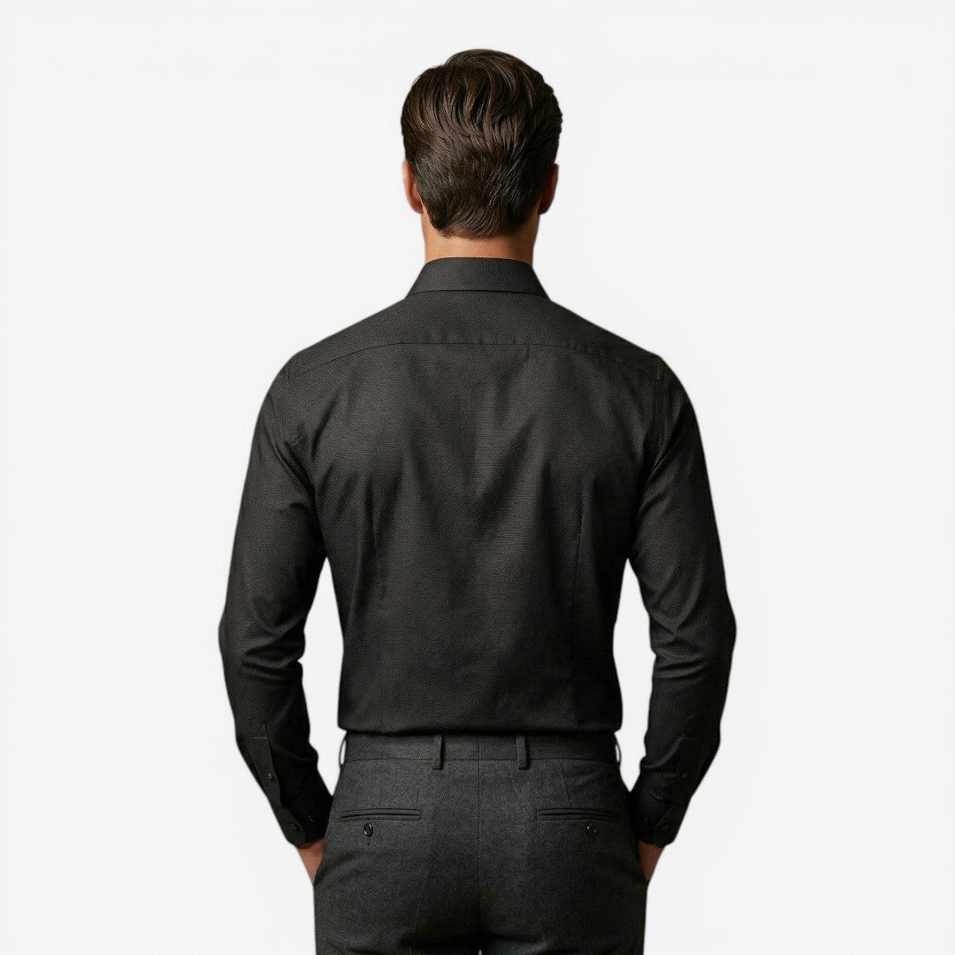 Men’s Formal Shirt Long Sleeve Slim Fit Office Ready Style