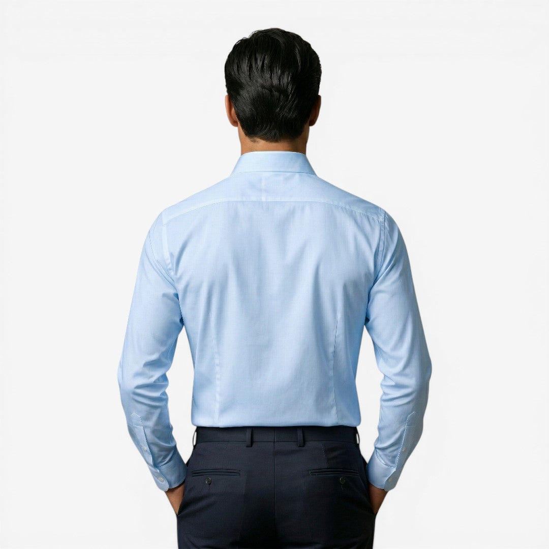 Men’s Formal Shirt Long Sleeve Slim Fit Office Ready Style