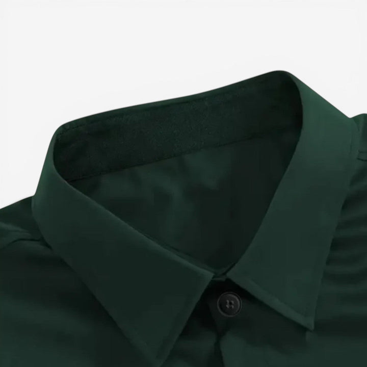 Joneex | Men’s Long Sleeve Formal Shirt Cotton Slim Fit Office Wear