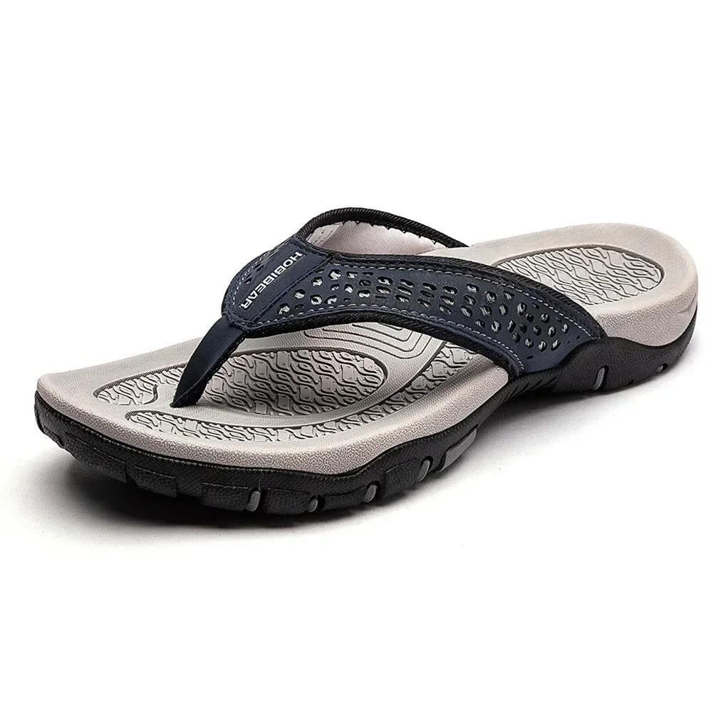 Men's Athletic Flip Flops With Orthopedic Arch Support