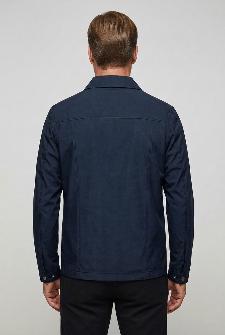 Men’s Harrington Jacket | Lightweight Zip-Up with Collar