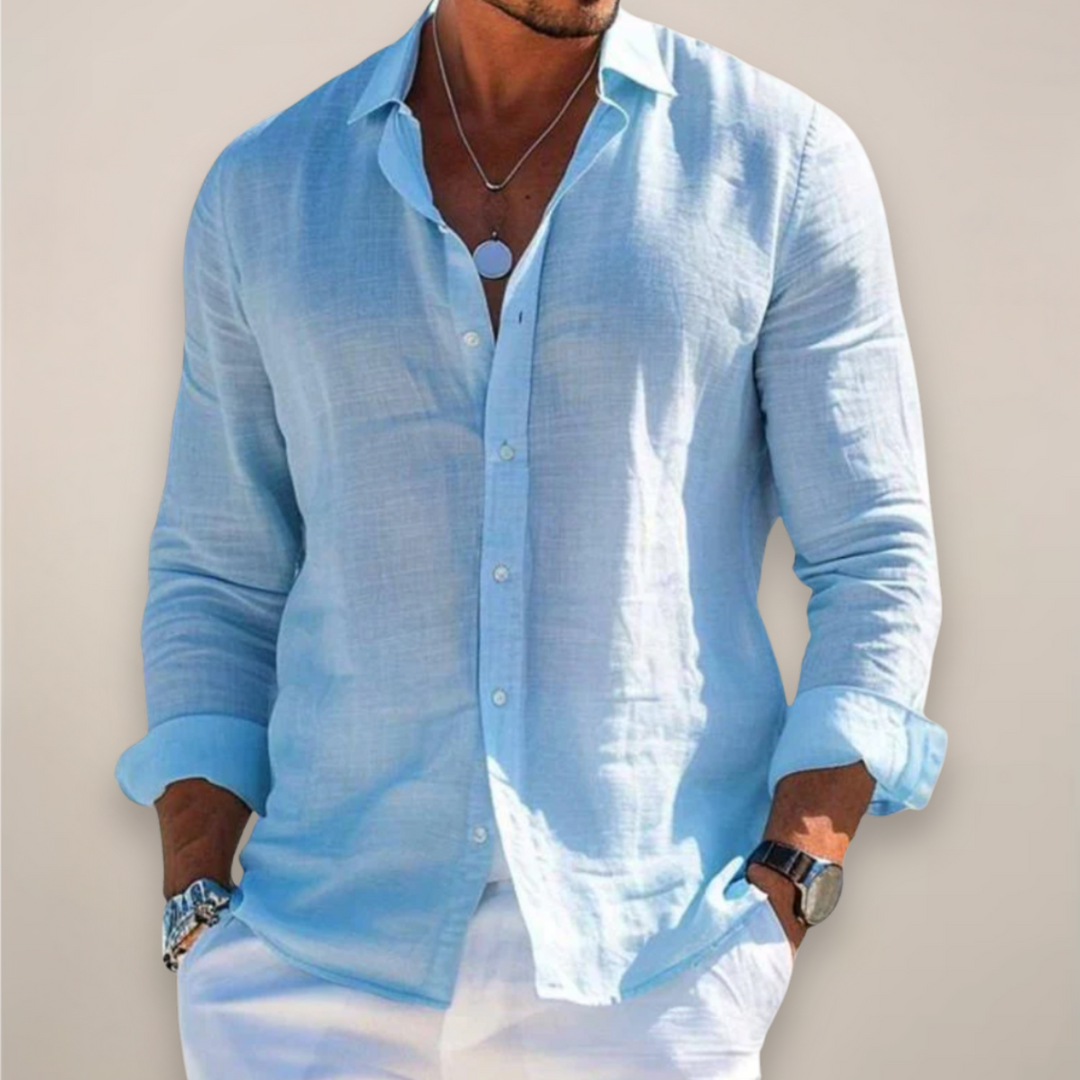 Bradley | Men’s Casual Long Sleeve Button Up Shirt