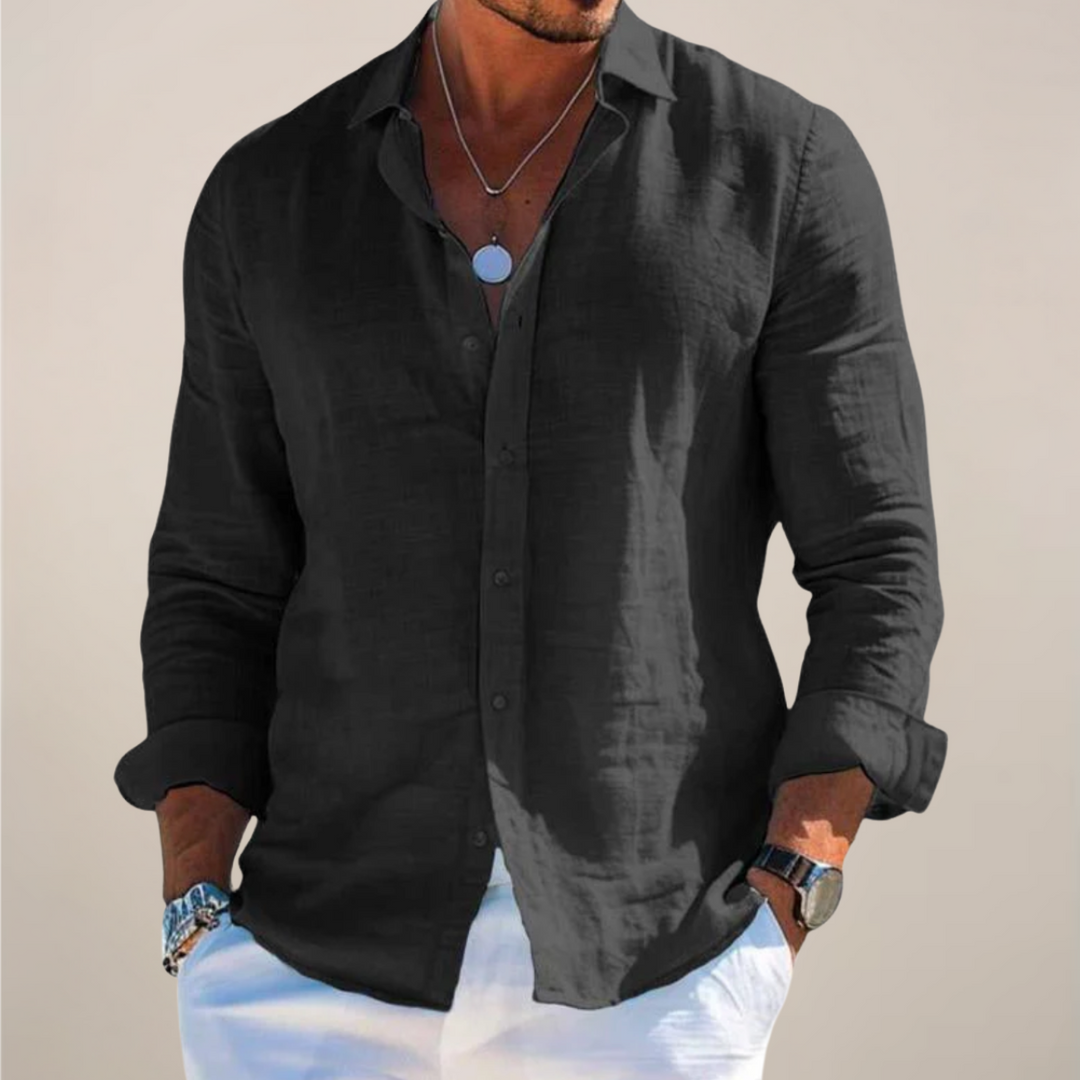 Bradley | Men’s Casual Long Sleeve Button Up Shirt