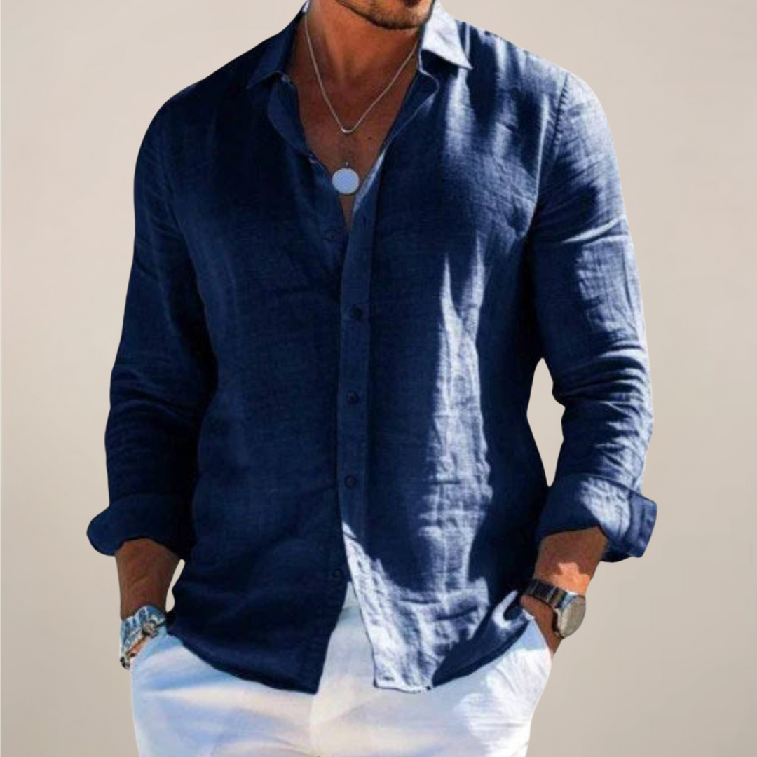 Bradley | Men’s Casual Long Sleeve Button Up Shirt