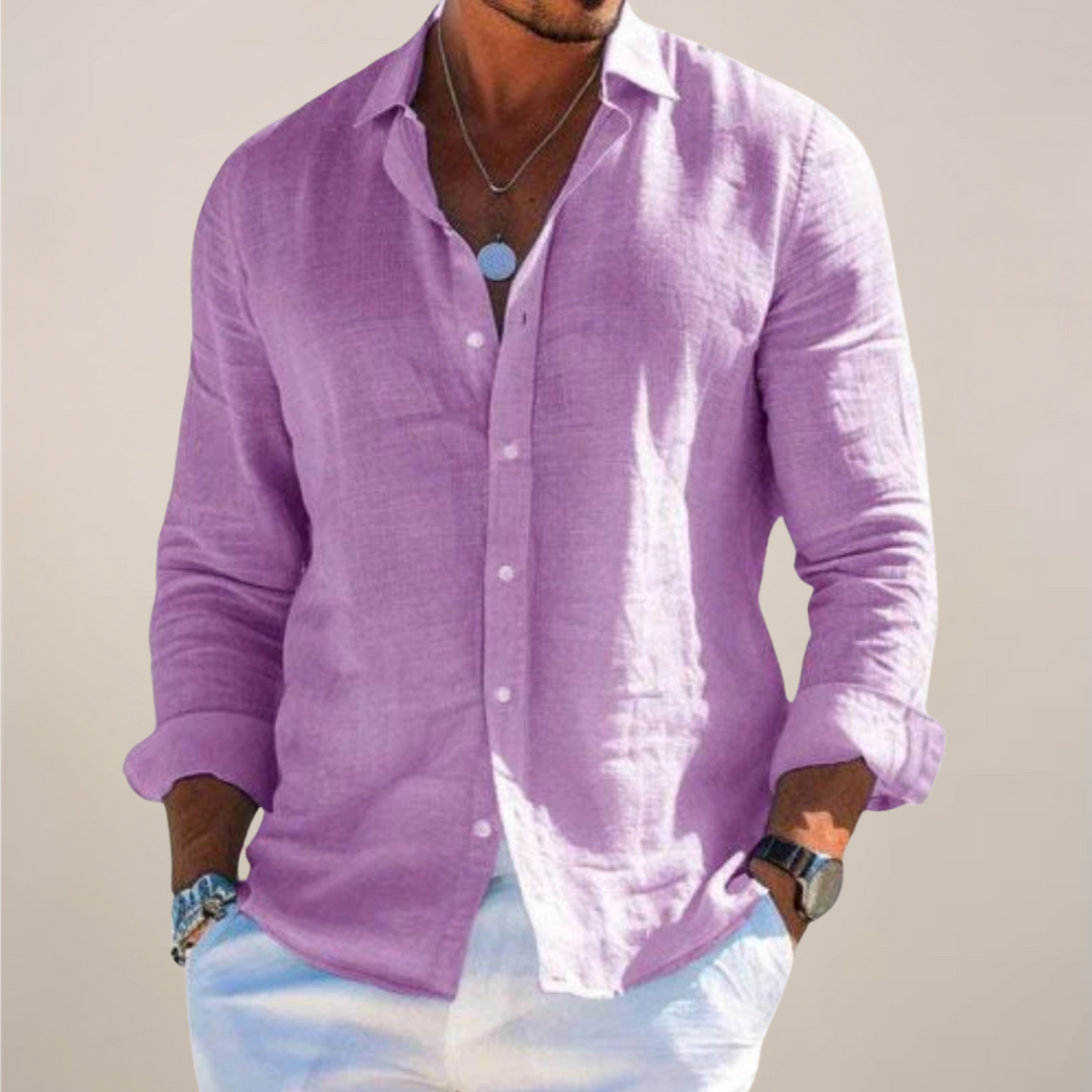 Bradley | Men’s Casual Long Sleeve Button Up Shirt