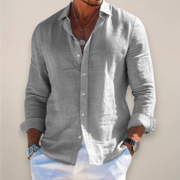 Bradley | Men’s Casual Long Sleeve Button Up Shirt