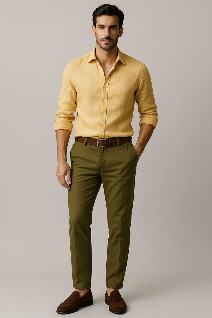 Carl | Men’s Vintage Button Up Shirt Style