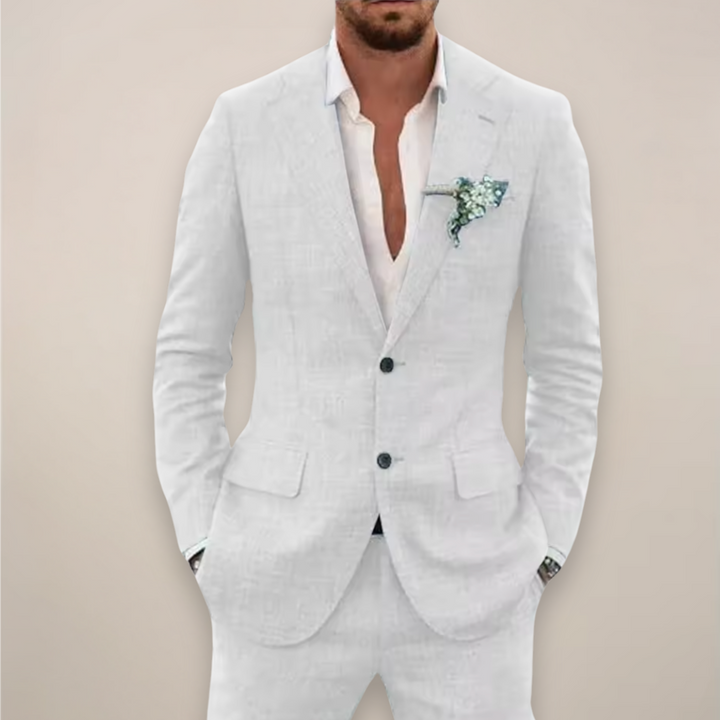 Beau | Men’s Two Piece Single Breasted Suit Set