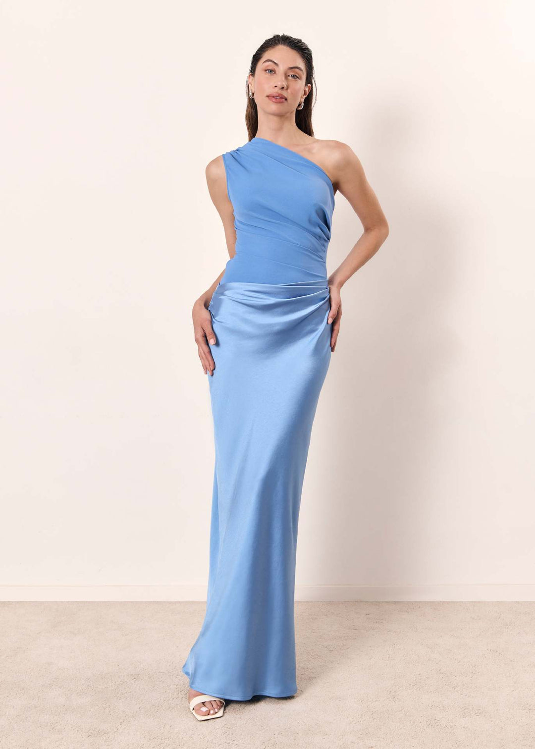 Beatrice | Women Wedding Guest Dress One-Shoulder Evening Dress