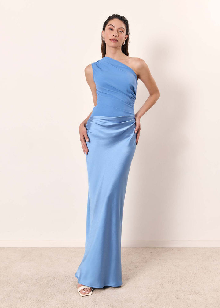 Beatrice | Women Wedding Guest Dress One-Shoulder Evening Dress