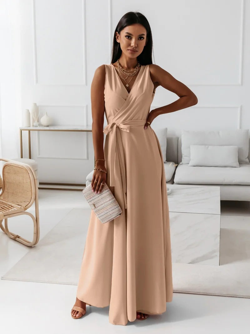 Danielle | Women Wedding Guest Wrap Maxi Dress