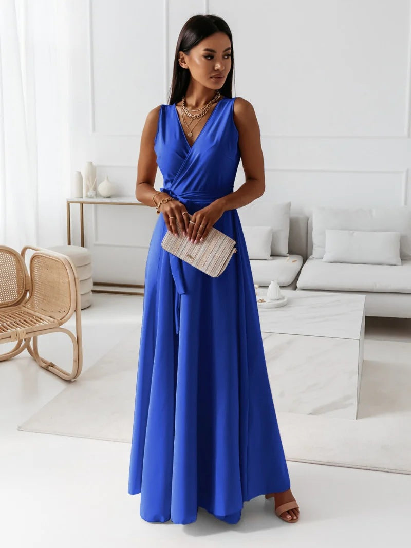 Danielle | Women Wedding Guest Wrap Maxi Dress