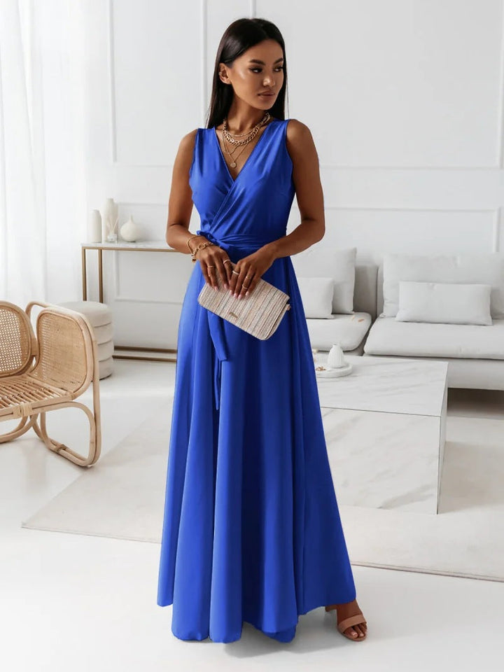 Danielle | Women Wedding Guest Wrap Maxi Dress
