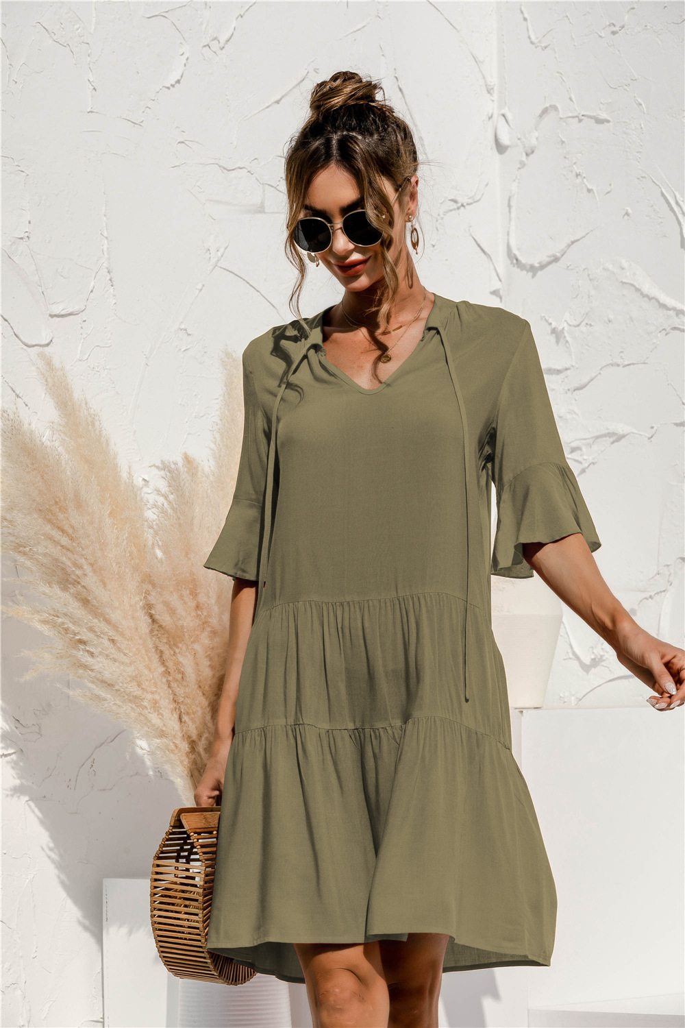 Everly | Women's Low-Waisted Summer Dress | Mini