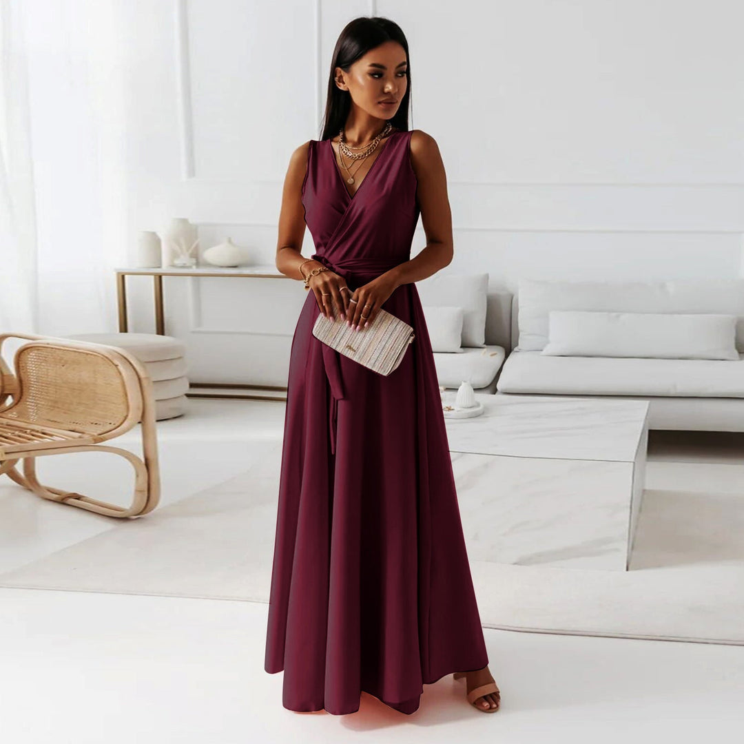 Danielle | Women Wedding Guest Wrap Maxi Dress