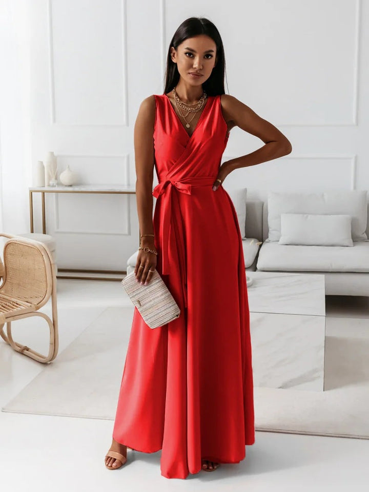 Danielle | Women Wedding Guest Wrap Maxi Dress