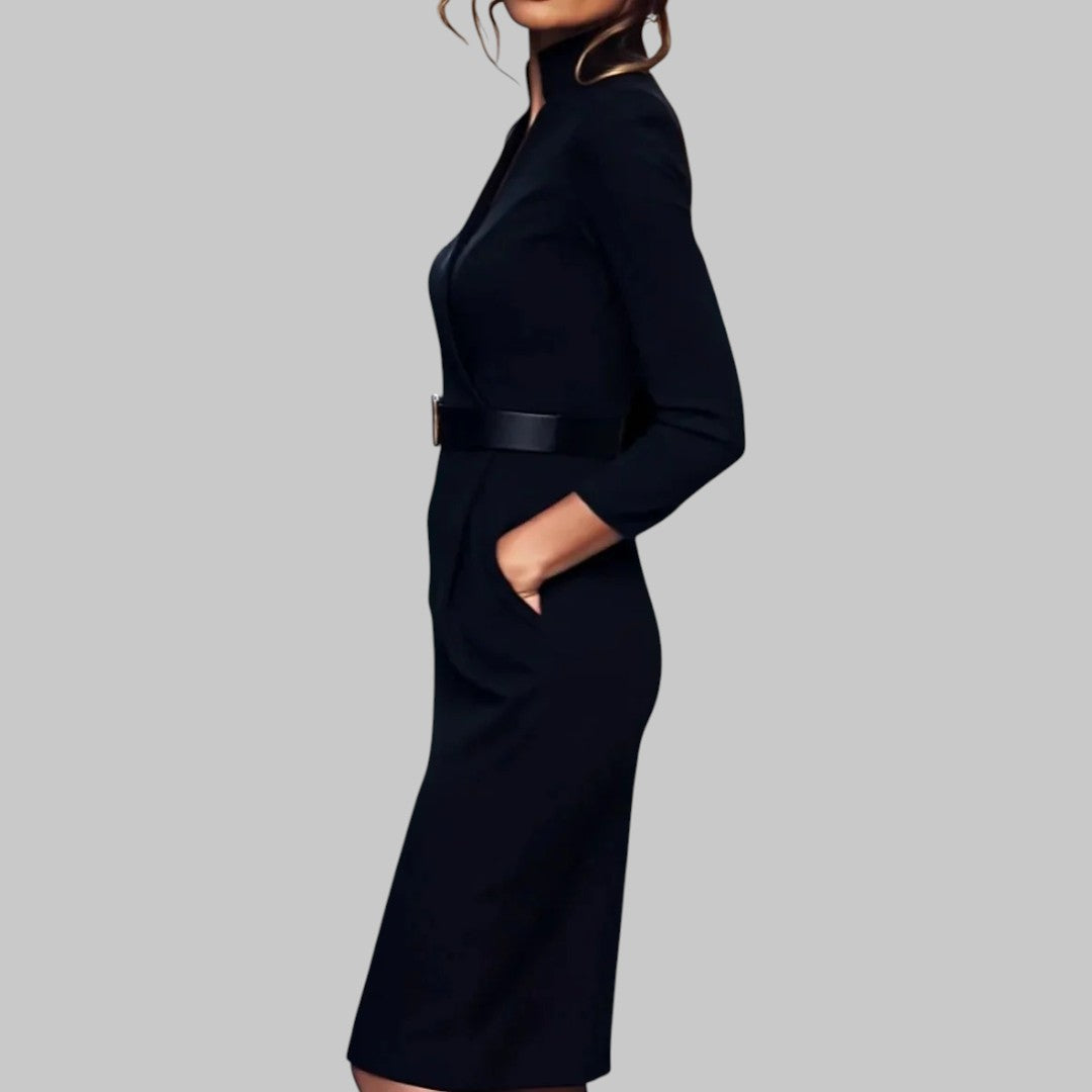Brianna | Women’s Elegant Spring V-Neck Wrap Dress