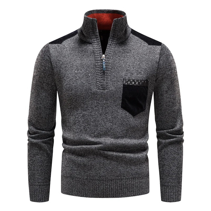 Owen | Premium Men's Fleece Sweater With Zipper