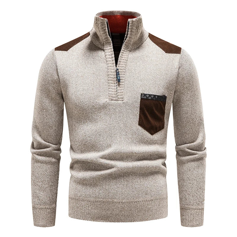 Owen | Premium Men's Fleece Sweater With Zipper
