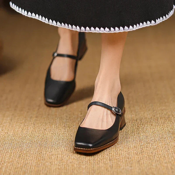 Daisy | Women’s Spring Strap Block Heel Shoes