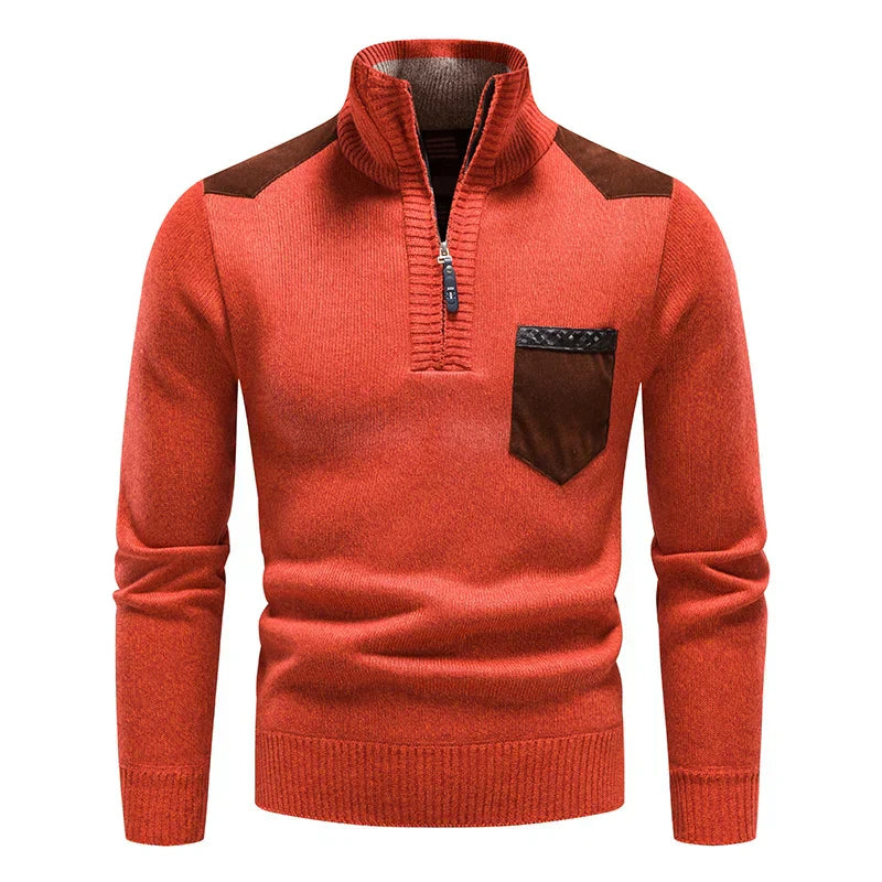 Owen | Premium Men's Fleece Sweater With Zipper