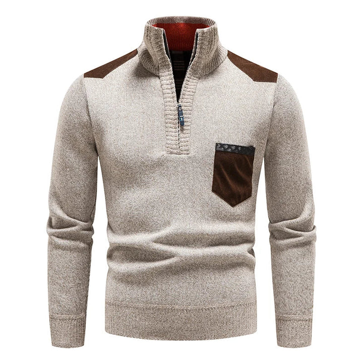 Owen | Premium Men's Fleece Sweater With Zipper