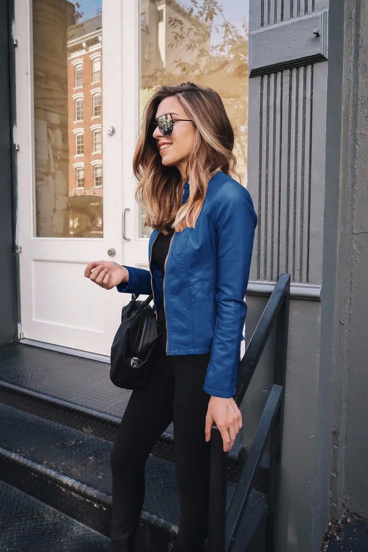 Aster | Leather Jacket