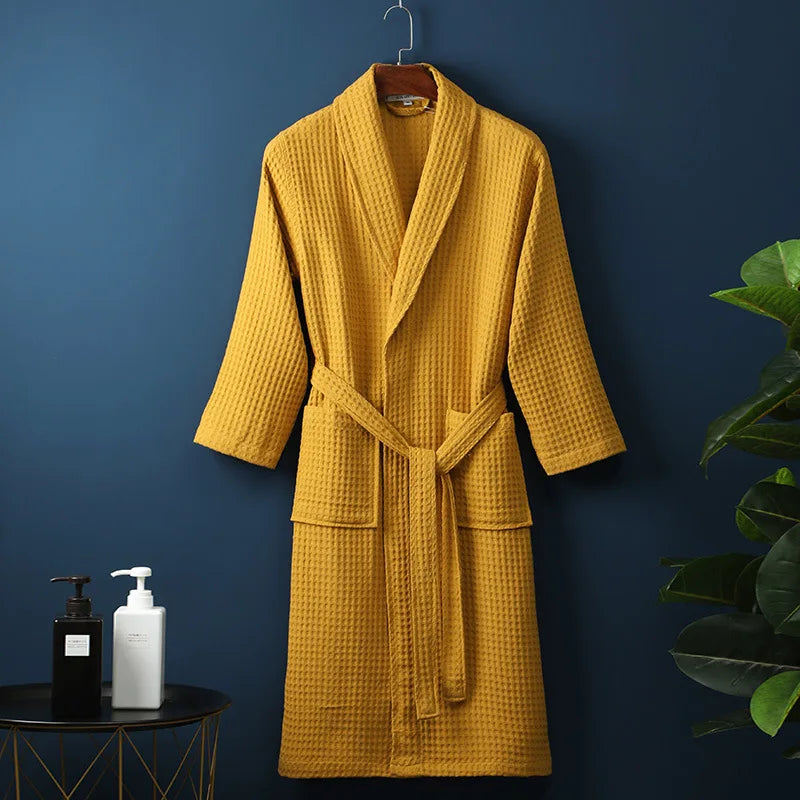 Elizabeth | Women’s Spring Waffle Lounge Robe