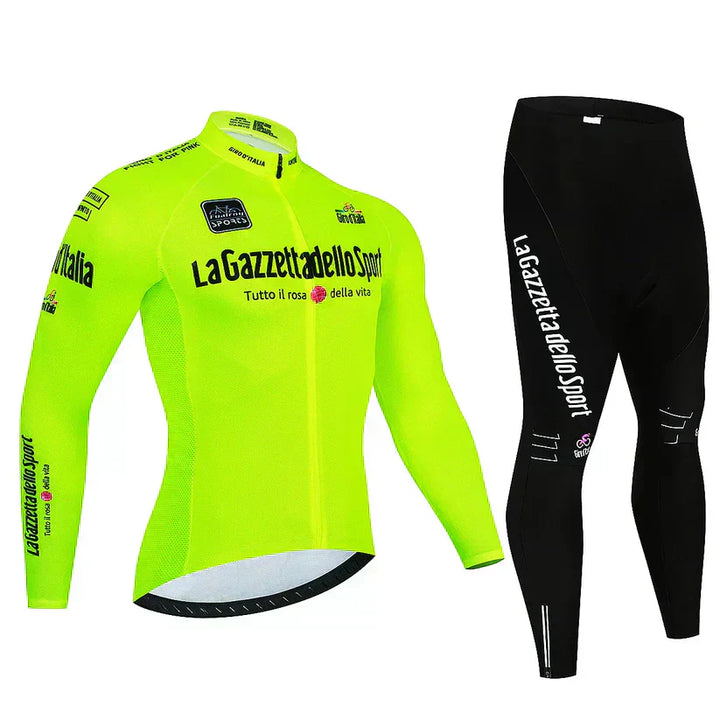 Giro d’Italia | Professional with Long Sleeves Pro Cycling Kit
