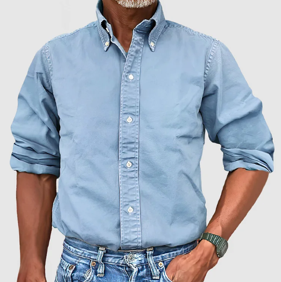 Ralf - Long-Sleeved Shirt Without Pleats