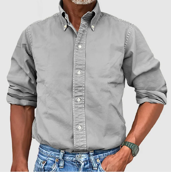 Ralf - Long-Sleeved Shirt Without Pleats