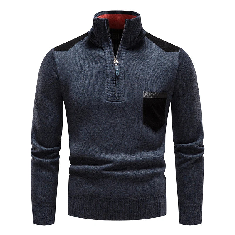 Owen | Premium Men's Fleece Sweater With Zipper