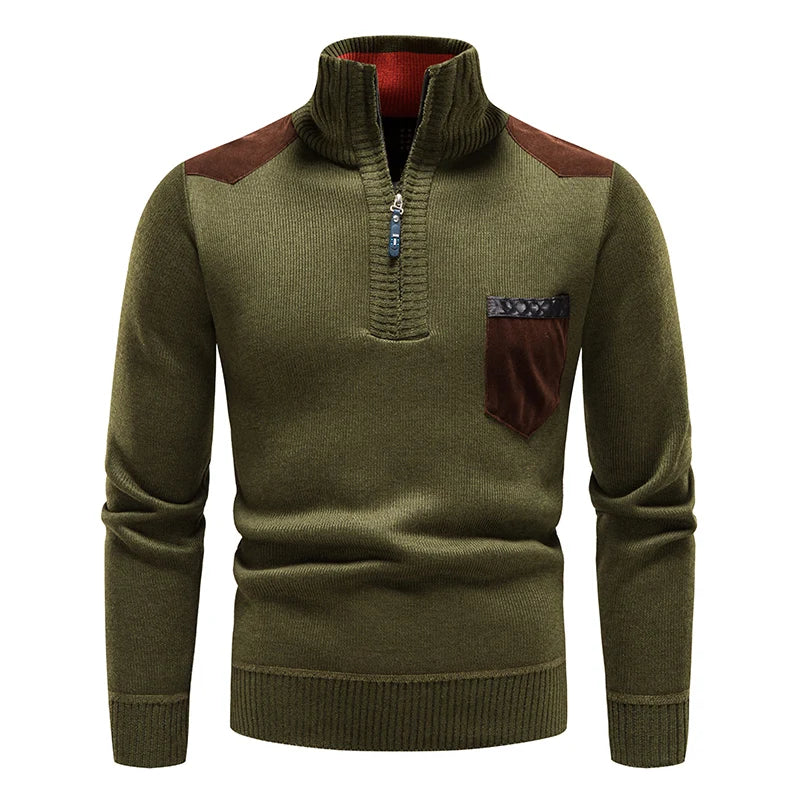 Owen | Premium Men's Fleece Sweater With Zipper