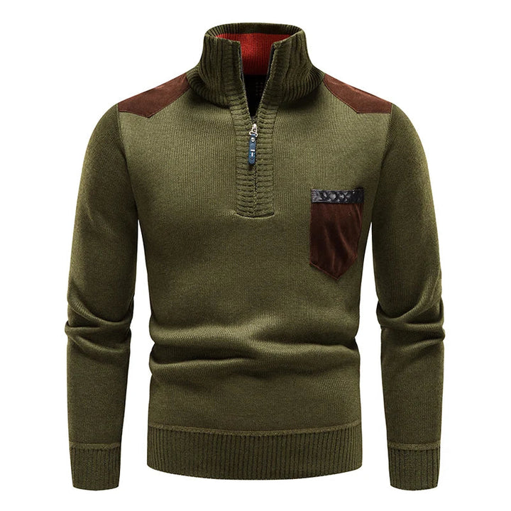 Owen | Premium Men's Fleece Sweater With Zipper