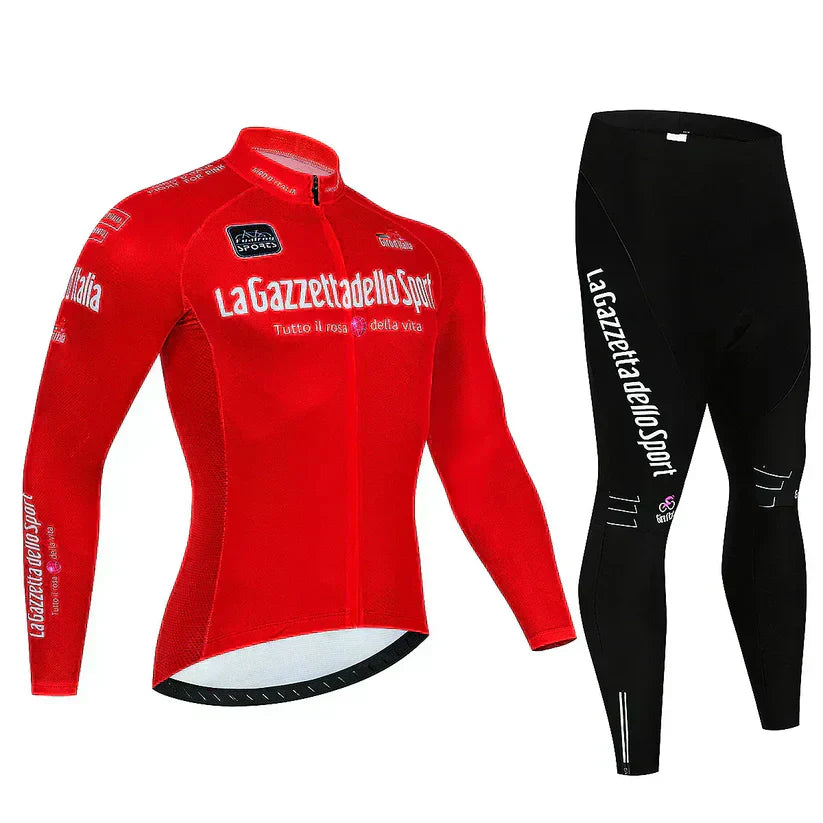 Giro d’Italia | Professional with Long Sleeves Pro Cycling Kit