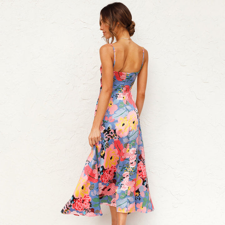 Dakota | Women Wedding Guest Floral Maxi Dress