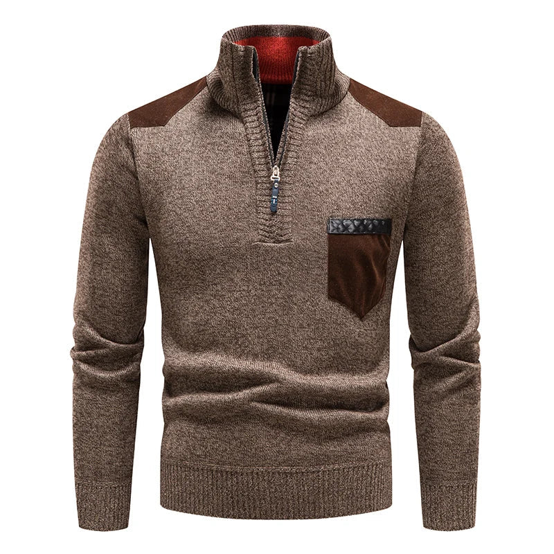 Owen | Premium Men's Fleece Sweater With Zipper